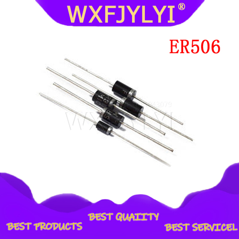 1pcs / lot ER506 ultra fast recovery diode 5A 600V line ► Photo 1/1