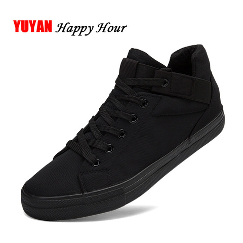 Sneakers Mens Canvas Shoes Fashion Cool Street Sneakers Breathable Men's Casual Shoes Male Brand Classic Black White Shoes KA241 ► Photo 1/6