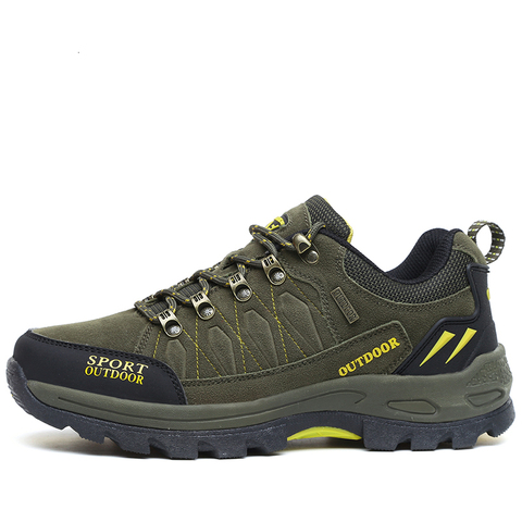 Men's Outdoor Hiking Shoes Waterproof Non-Slip Trekking Sneakers Women Durable Breathable Climbing Unisex Tactical Sneakers Plus ► Photo 1/6
