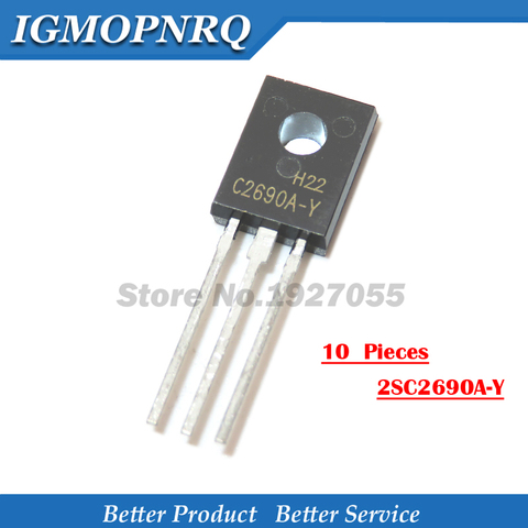 10pcs/lot 2SC2690 TO-126 2SC2690A-Y C2690A 2690A-Y new ► Photo 1/1