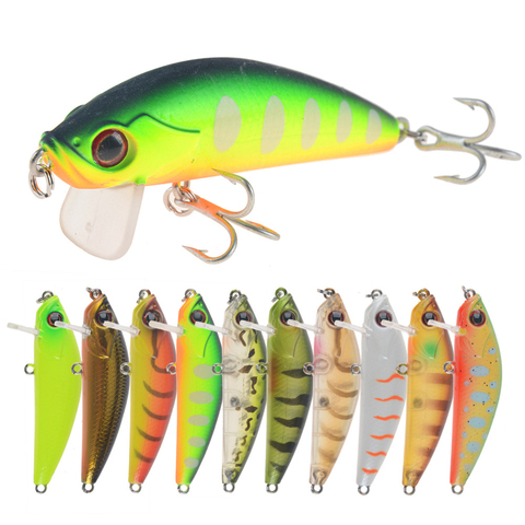 crankbait Fishing Lure 65mm 6.35g Floating Isca Artificial Hard Bait Wobblers Minnow Bass Pike Trolling Pesca carp Fishing Tackl ► Photo 1/6