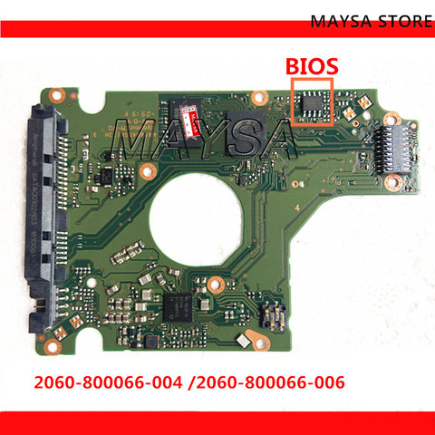 For WD unlocked circuit board 2060 800066 004 / 006 REV P1 80069 substitute ► Photo 1/3