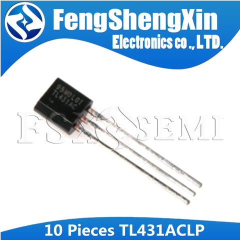 10PCS TL431ACLP TO92 TL431AC TO-92 TL431 TL431A  ADJUSTABLE PRECISION SHUNT REGULATORS IC ► Photo 1/1