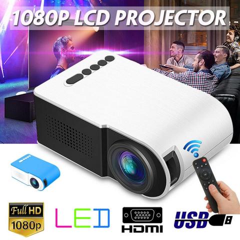 Buy Online Dropship 7000 Lumens 1080p Mini Projector Led 3d Projector Home Cinema Theater Video Multimedia Usb Home Theater Projector Alitools