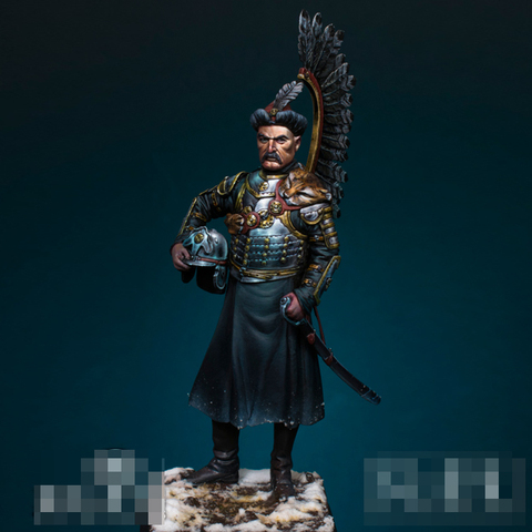 1/24 Polish Winged Hussar, Resin Model figure GK, Unassembled and unpainted kit ► Photo 1/4