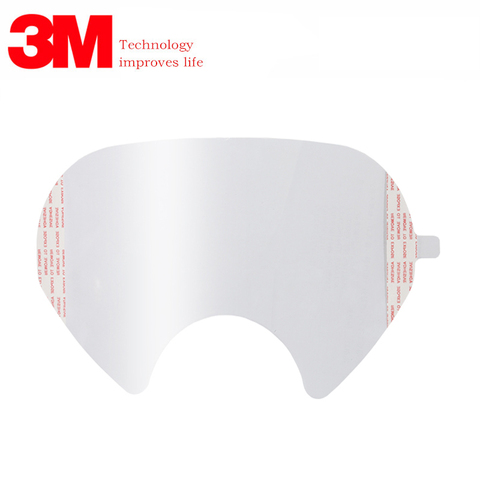 1/5/10PCS 3M 6885 RESPIRATOR LENS Protective film COVER USE For 3M 6800 Full Face Dust Gas Respirator mask ► Photo 1/5