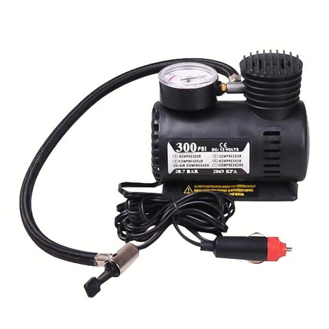 12v Miniature Locomotive Air Pump Vehicle Tire Air Compressor Portable Vehicle Electric Small Air Pump ► Photo 1/6