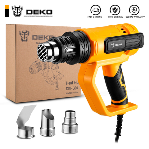 DEKO NEW DKHG04  Advanced Hot Air Gun Temperatures Adjustable  Electric Heat Gun ► Photo 1/5