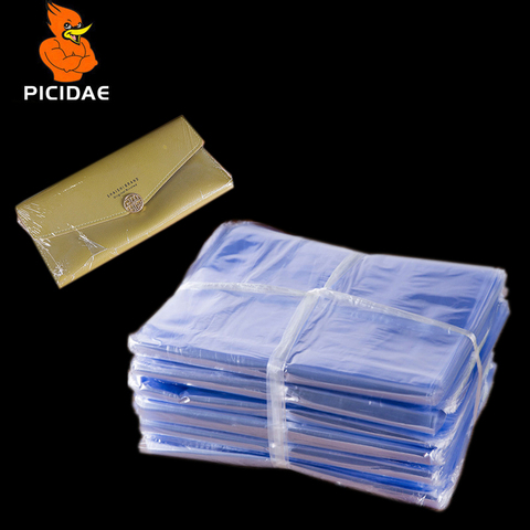 Pvc heat shrink bags/ Clear Membrane Plastic Cosmetic Packaging bags/ plastic shrinkable pouch ► Photo 1/6