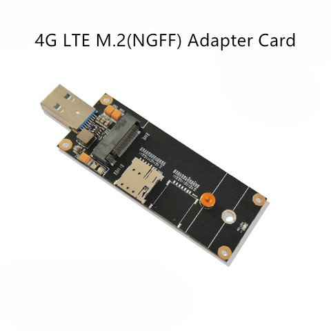 4G Adapter Board Development Board M.2 NGFF Adapter Board for quectel  EM05 EM06 EM12-G EM20-G Huawei Module SIM Card ► Photo 1/5