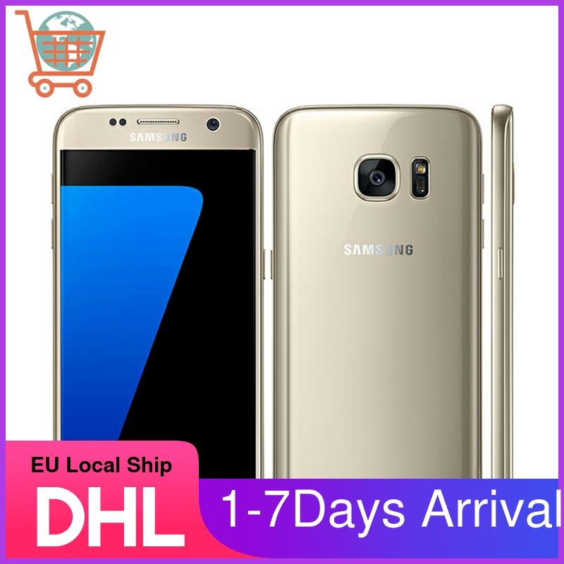 Unlocked Samsung Galaxy S7, 4G Mobile Phones, Samsung S7 G930V G930F 5.1 inch 4GB 32GB NFC, G930A G930V G930F Samsung Smartphone ► Photo 1/6