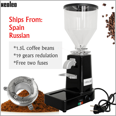 Electric Coffee Grinder Adjustable Espresso Beans Milling Grinding Machine  110V