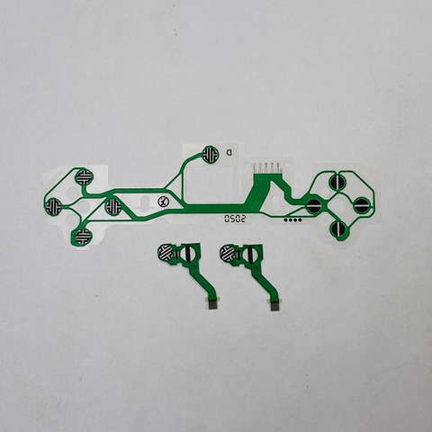 Conductive Film Replacement Button Ribbon Circuit Board For PS5 Controller LR  ABXY D Pad ► Photo 1/6