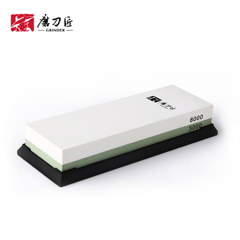 TAIDEA  Corundum Whetstone Knife Sharpening Stone Double Two-Sided Knife Waterstone Sharpener h2 ► Photo 1/6