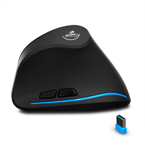 Zelotes F-35A Mouse Vertical Wireless Gaming Mouse Gamer Adjustable 2400DPI Optical 2.4G Mice for PC Computer ► Photo 1/6