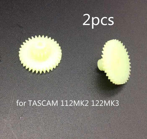 2pcs outer 34T inner 14T gear for TASCAM 112MK2 122MK3 cassette deck ► Photo 1/6