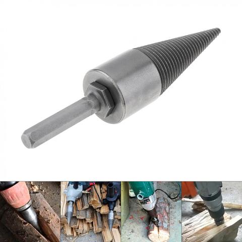 35MM Steel Speedy Screw Cones Drill Bit with Hexagonal Handle for Soft /Hard Firewood ► Photo 1/5