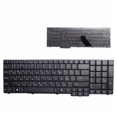 Russian laptop Keyboard for Acer Extensa 5235 5635 5632 5635G 5635Z 7320 7330 7220 7220Z 7230 7230E 7620 7620G 7620Z RU Black ► Photo 1/4