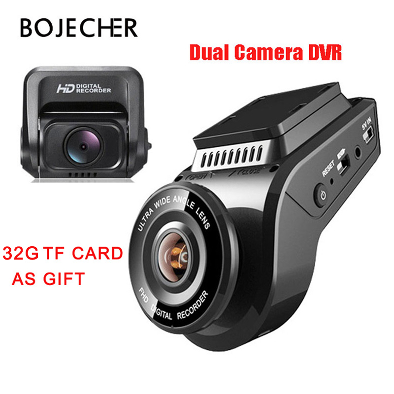 T691C 2 In 4K 2160P/1080p HD Dash Cam 170° Dual Len Auto DVR Kamera Vedio Recor 