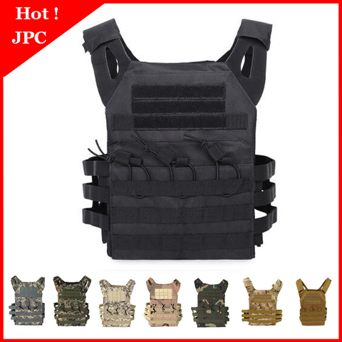 Hunting Tactical Body Armor JPC Molle Plate Carrier Vest Outdoor CS Game Paintball Airsoft Vest Military Equipment ► Photo 1/6