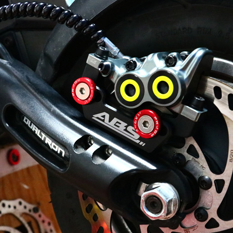 Dualtron electric scooter to oil brake bracket gasket modification accessories ► Photo 1/5