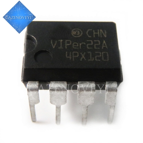 10pcs/lot VIPER22A VIPER22 AP8022 DIP-8 AC/DC Converters Low OFF-Line S In Stock ► Photo 1/1