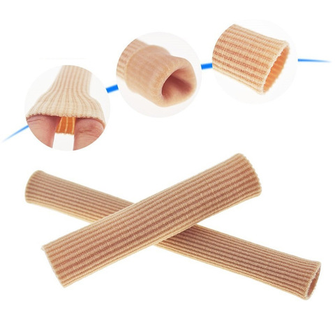 Fabric Finger Toe Protector Separator Tubes Foot Hand Pain Relief Soft Massager Bandage Foot Care Tools Callus Protection Tools ► Photo 1/6