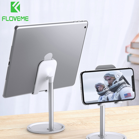 FLOVEME Universal Tablet Phone Holder Desk For iPhone Desktop Tablet Stand For Cell Phone Table Holder Mobile Phone Stand Mount ► Photo 1/6