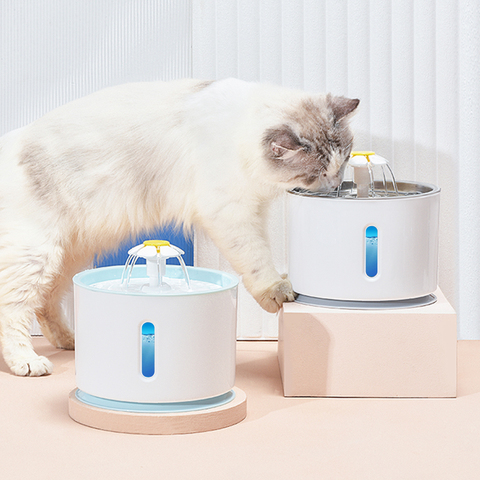 Pet Water Fountain Electric Water Dispenser For Cat Dog Drinking