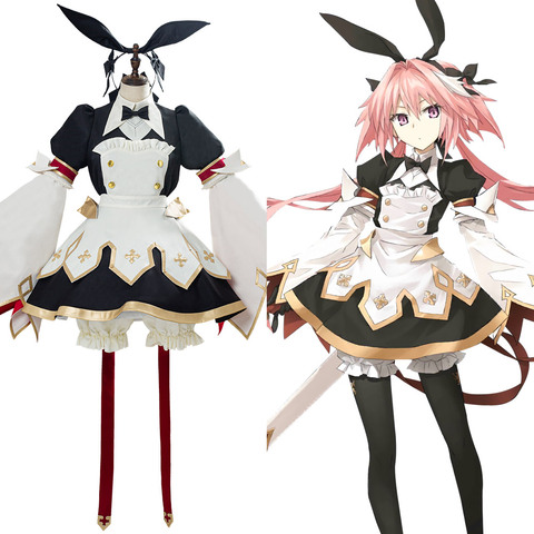 FGO Fate Grand Order Astolfo Saber Cosplay Costume Sword Version 3.0 Combat Gear Maid Dress Uniform ► Photo 1/6