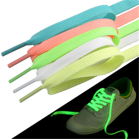 Luminous 1pair 120cm Fashion Sport Toys Accessories Shoelace Glow In The Dark Improve Manipulative Ability Gift For Children ► Photo 1/5
