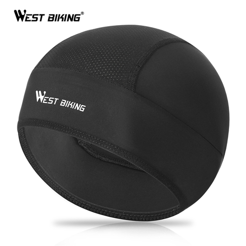 WEST BIKING Summer Cycling Caps Ice Fabric Anti-UV Bicycle Head Scarf Helmet Liner Sports Fishing Running Hat MTB Bike Headwear ► Photo 1/6