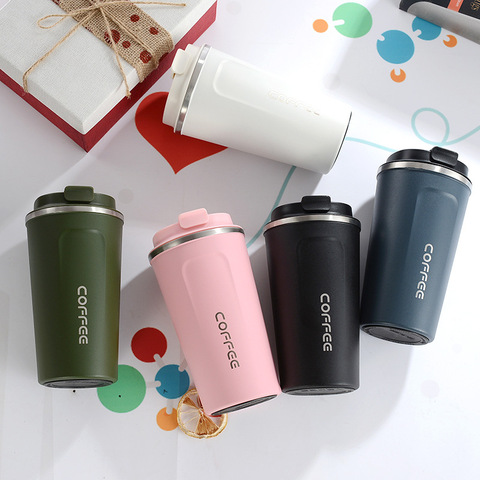 380ml Thermal Cup Stainless Steel Cold Hot Drinks Vacuum Flask Tea