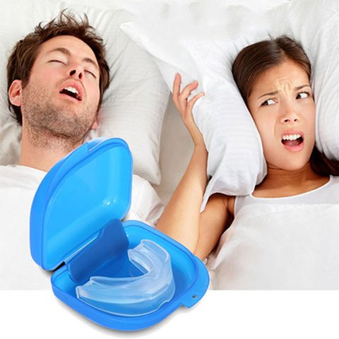 Dropship Silicone Stop Snoring Anti Snore Mouth Guard Stop Teeth Grinding Bruxism Tray Sleeping Aid Mouthguard Stop Snoring Tool ► Photo 1/6