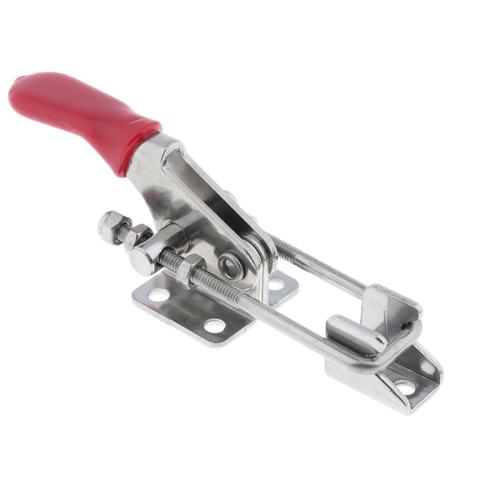 374lbs Capacity Heavy Duty 304 Stainless Steel Adjustable Latch U Bolt Self-lock Toggle Clamp ► Photo 1/6