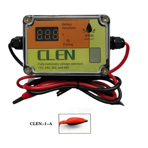 CLEN  new model  400Ah bd400  New Lead Acid Battery  Desulfator  12V 24V 36V 48V, with clip, ► Photo 1/4