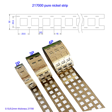 1kg 0.15/0.2mm 21700 Pure 2P 3P 4P Nickel Strip Pure Nickel tape Holder For Spot Welder lithium Battery Spot welding Nickel Belt ► Photo 1/1