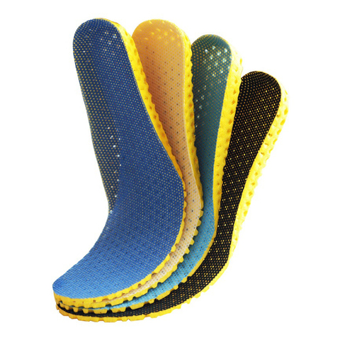 Sport Running Breathable Insoles Memory Foam Foot Health Care Heel Shock Absorption Insert Pad for Men and Women ► Photo 1/6
