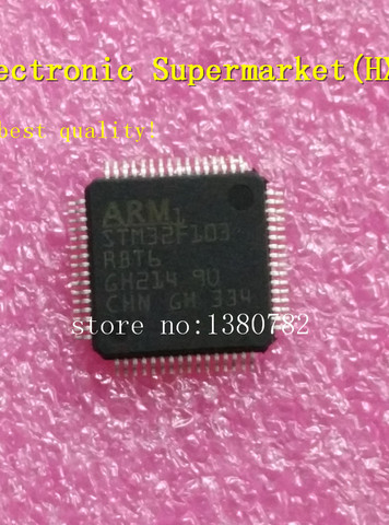 Free Shipping 10pcs/lots STM32F103RBT6  STM32F103 LQFP-64 IC In stock! ► Photo 1/1