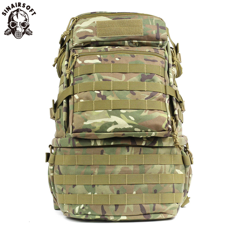 Outdoor Field Multi-function Tactical Military Backpack Ilitary Fishing Waterproof Molle-Pack Trekking Hunting Camping Bag 65L ► Photo 1/6