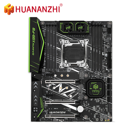 HUANANZHI X99-F8 Motherboard Intel XEON E5 LGA2011-3 All Series DDR4 RECC NON-ECC memory NVME USB3.0 ATX Server workstation ATX ► Photo 1/5