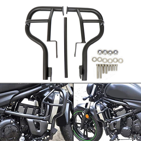 Motorcycle Highway Bumper Engine Guard Crash Bars Stunt Cage Protector For Kawasaki Vulcan S 650 VN650 EN650 2015 2016 2017-2022 ► Photo 1/6