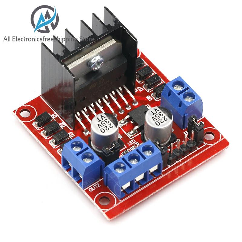 1pcs L298N driver board module L298 stepper motor smart car robot breadboard peltier High Power ► Photo 1/6