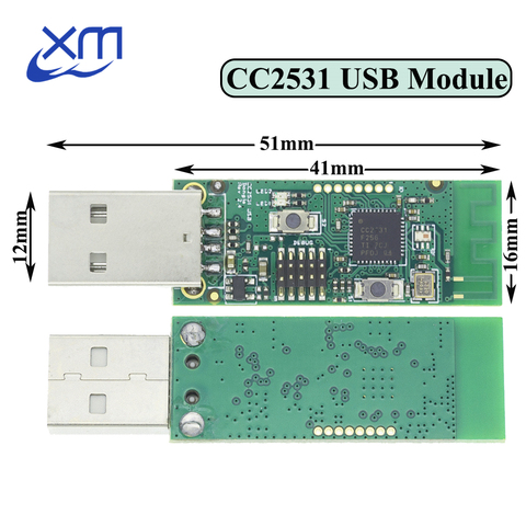 Wireless Zigbee CC2531 Sniffer Bare Board Packet Protocol Analyzer Module USB Interface Dongle Capture Packet Module 2531 ► Photo 1/6
