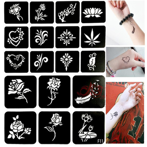 Small Henna Tattoo Stencil Designs