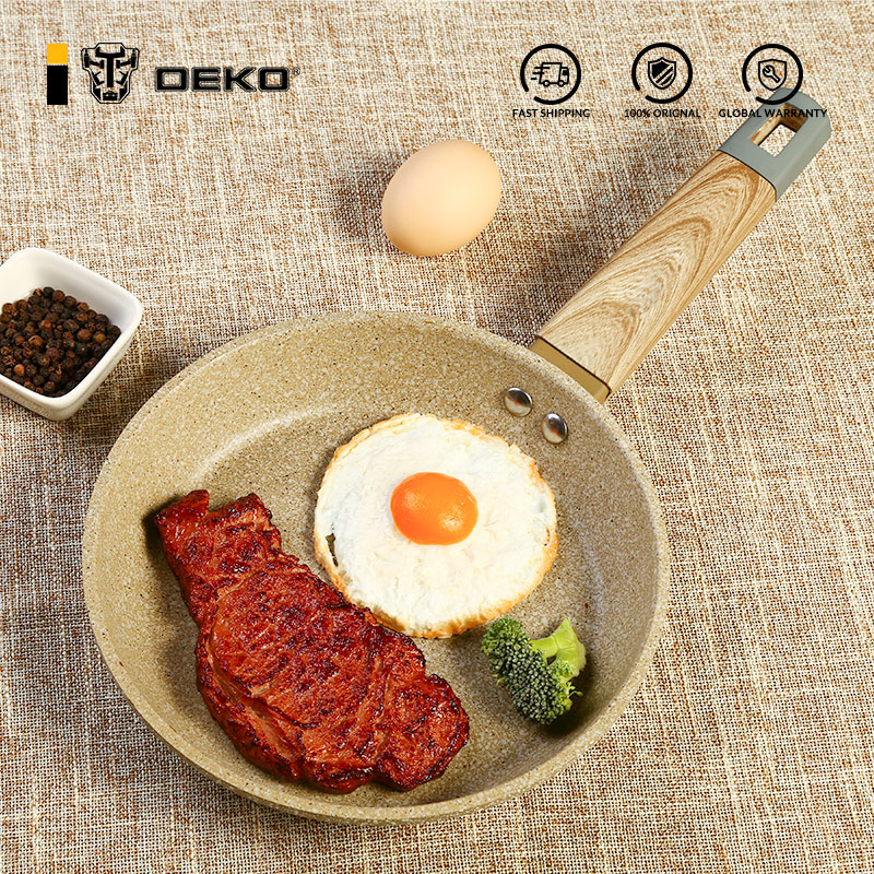 Kitchen Nonstick Frying Pot with Wooden Handle Omelet Saucepan Cooking  Steak Pan Kitchenware Induction Crepe Maker Frying Pan - AliExpress