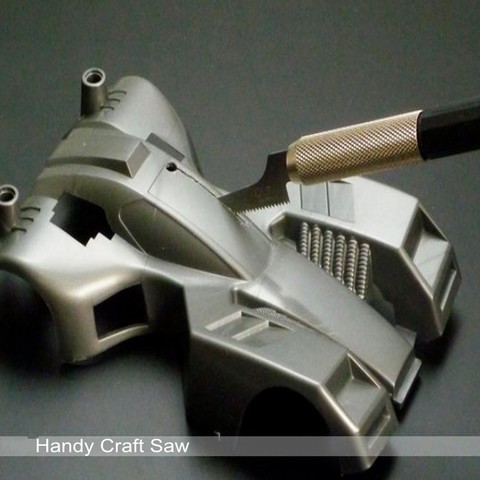 TAMIYA Craft Tools 74111 Handy Craft Saw 2 Pieces 0.35mm Blades  Model Kit Building Tools ► Photo 1/6