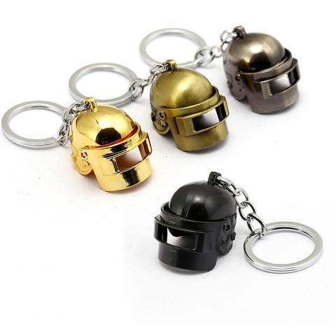 Game Playerunknown's Battlegrounds Keychain Special-Forces Level 3 Adjustable Helmet 3D Pendant PUBG Keyring Souvenir ► Photo 1/6