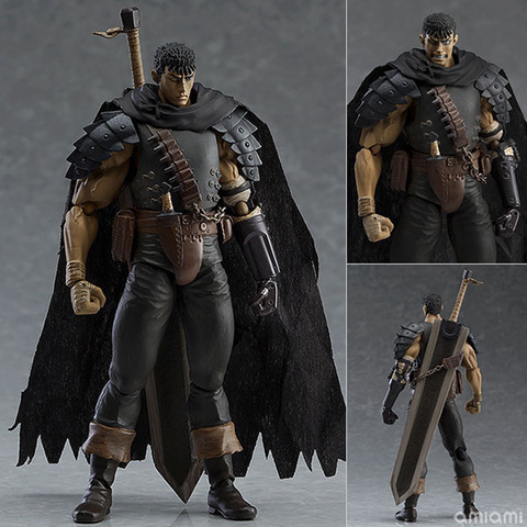 17cm Game Berserk Beruseruku Figma 359 Black Swordman figure Anime Action Figure PVC New Collection figures toys ► Photo 1/6