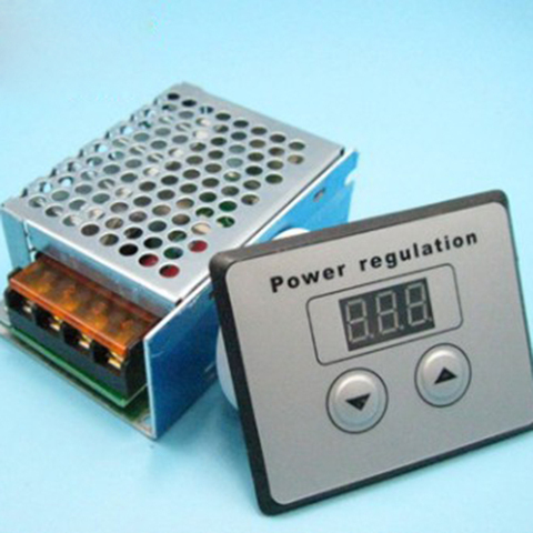 1pcs AC 220V 4000W SCR Thyristor, High Power Electronic Digital Voltage Regulator ► Photo 1/1